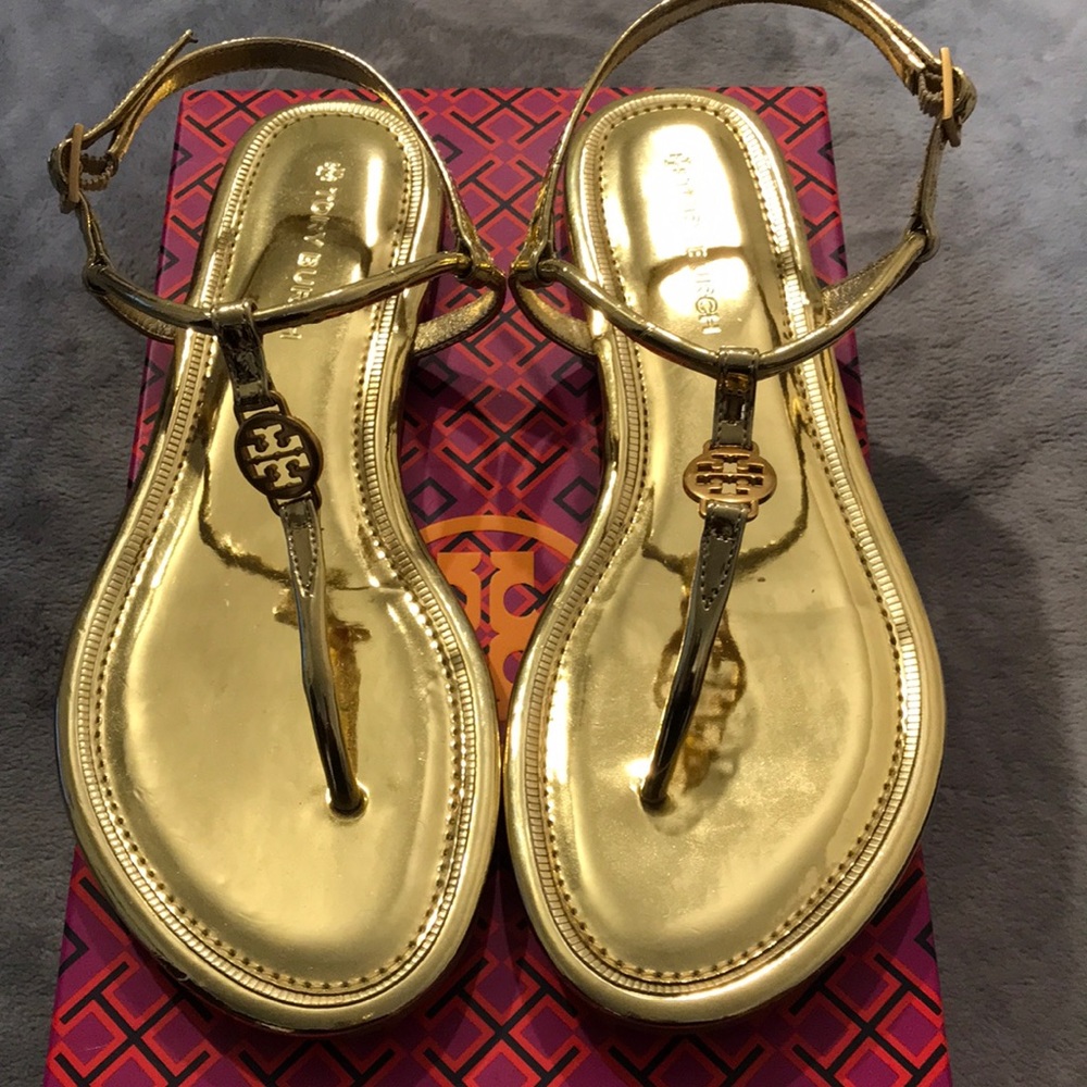 Tory Burch Gold sandals